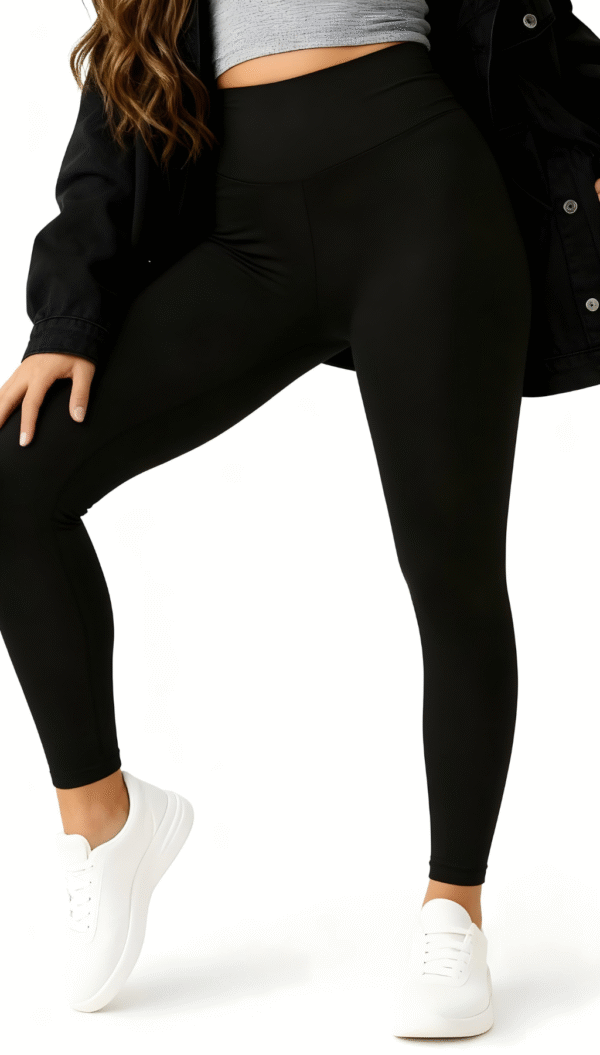 Calza Chupin Lycra Mujer Tiro Alto