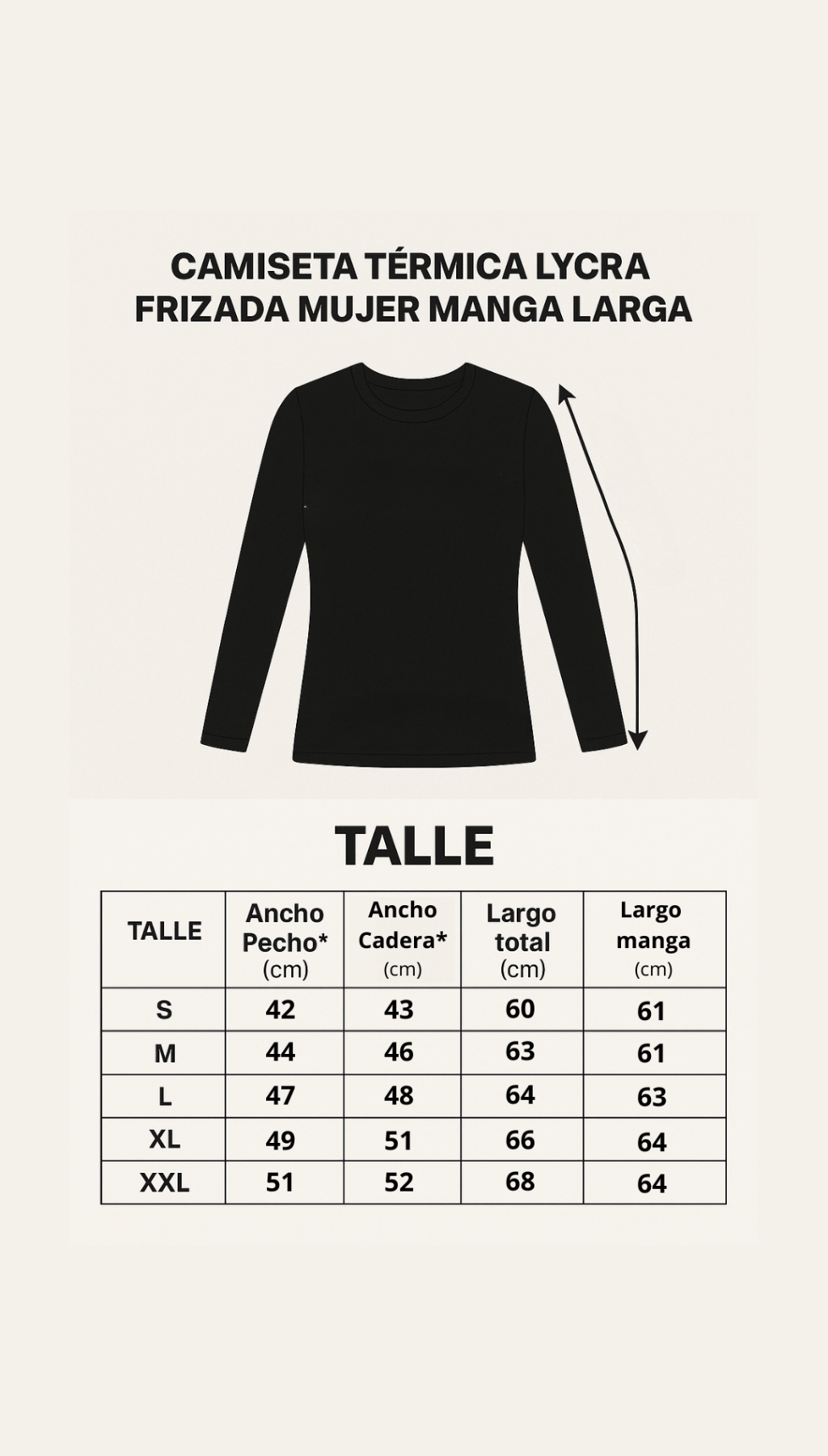 8 Camiseta Termica Lycra Frizada Manga Larga